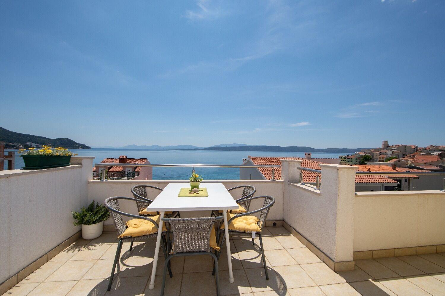 Apartments Ruzica - sea view Igrane Esterno foto