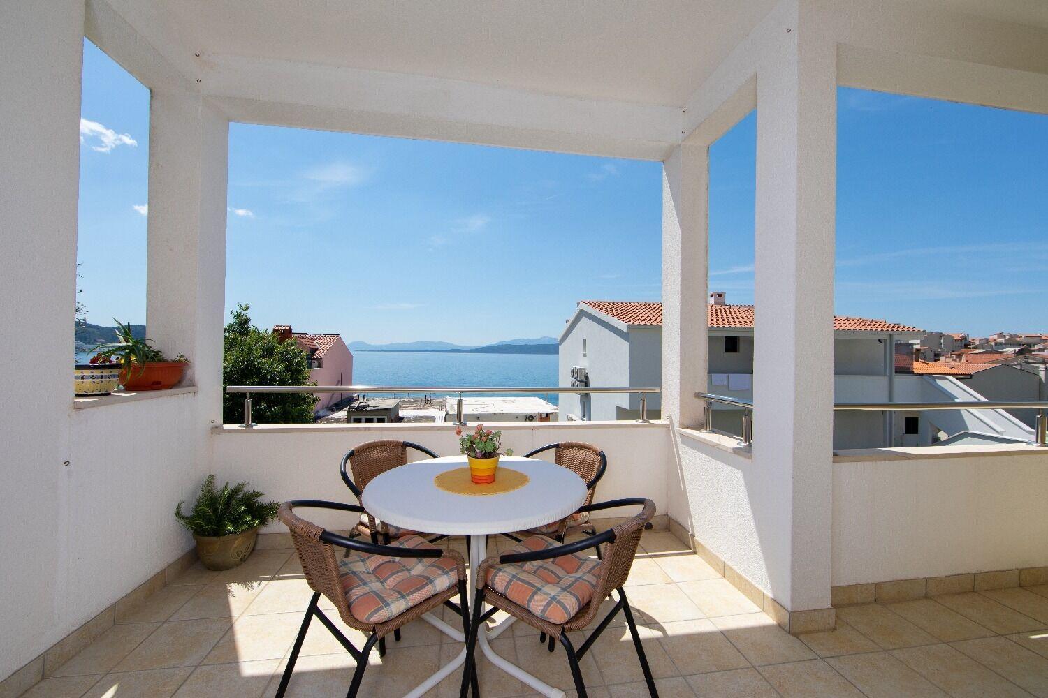 Apartments Ruzica - sea view Igrane Esterno foto